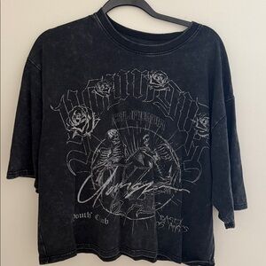 YoungLA Vintage Black Graphic Tee